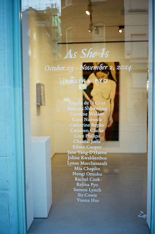 A virtual tour of As She Is, curated by Rejina Pyo