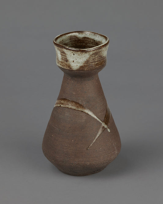 Janet Leach Collared Vase (#1214)