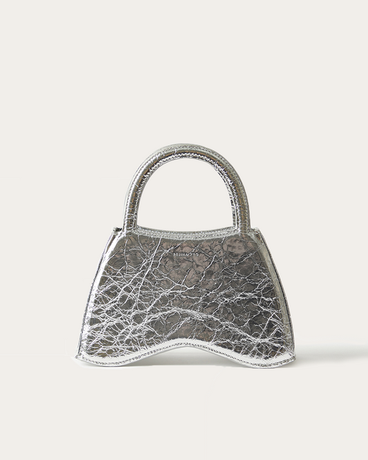 Dilon Bag Leather Silver