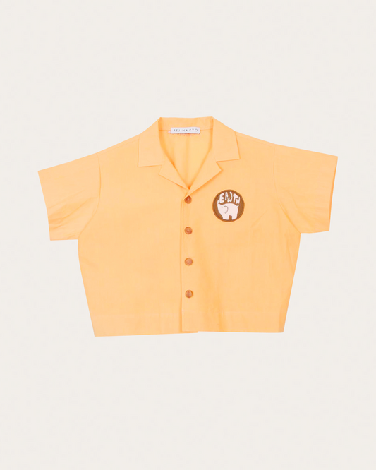 Casey Shirt Organic Cotton Orange