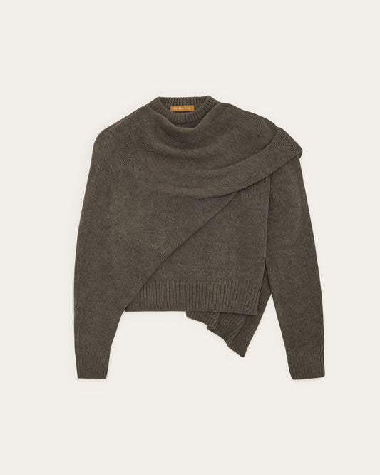 Colette Sweater Alpaca Blend Grey
