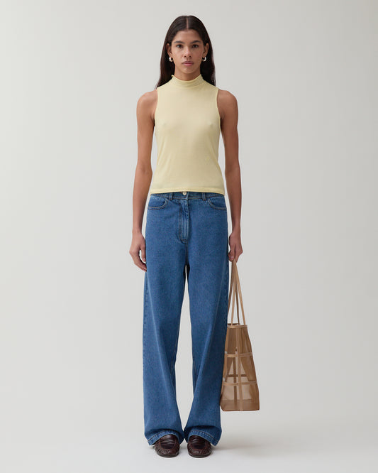 Bryn Top Tencel Yellow