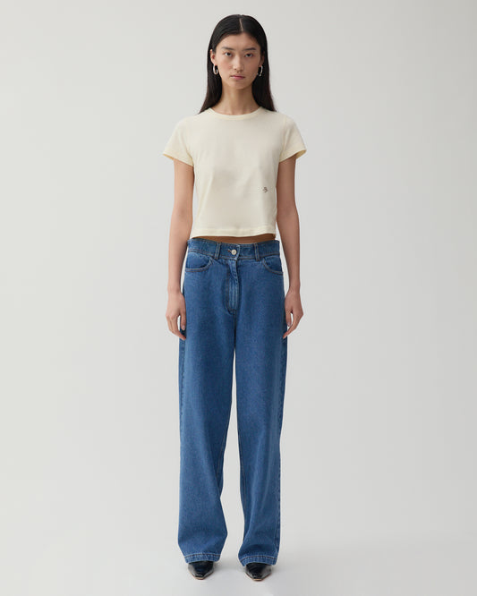 Adina T-Shirt Organic Cotton Jersey Butter