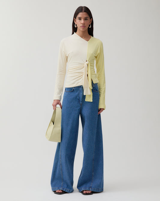 Analyn Top Tencel Blend Jersey Yellow