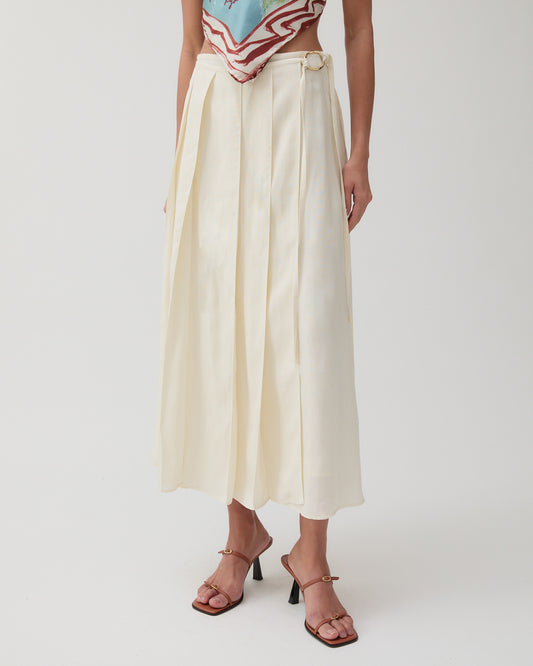 Alice Skirt Viscose Off-White