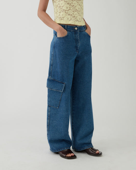 Emery Jeans Organic Cotton Denim Blue