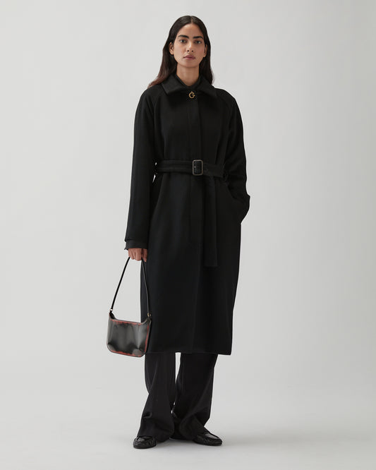 Alice Coat Wool Black