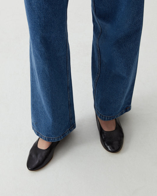Soft Flat Leather Nero