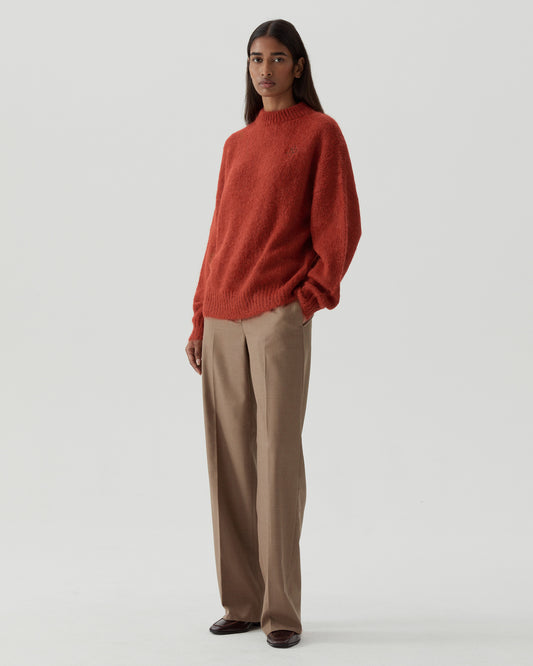 Toni Sweater Alpaca Blend Red