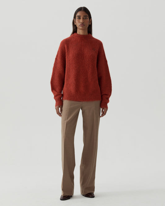 Toni Sweater Alpaca Blend Red