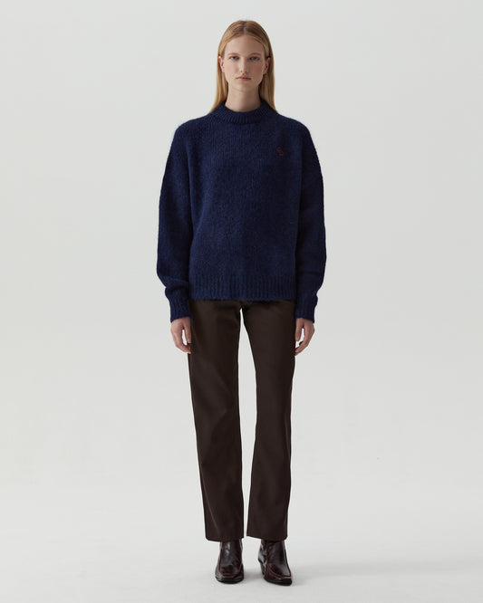Toni Sweater Alpaca Blend Navy