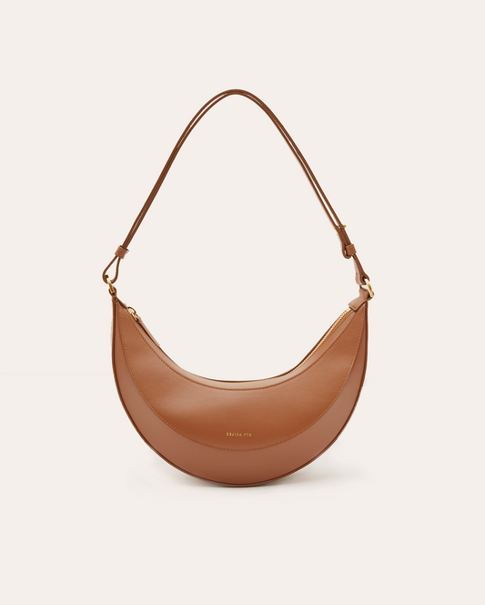 Banana Bag Leather Brown