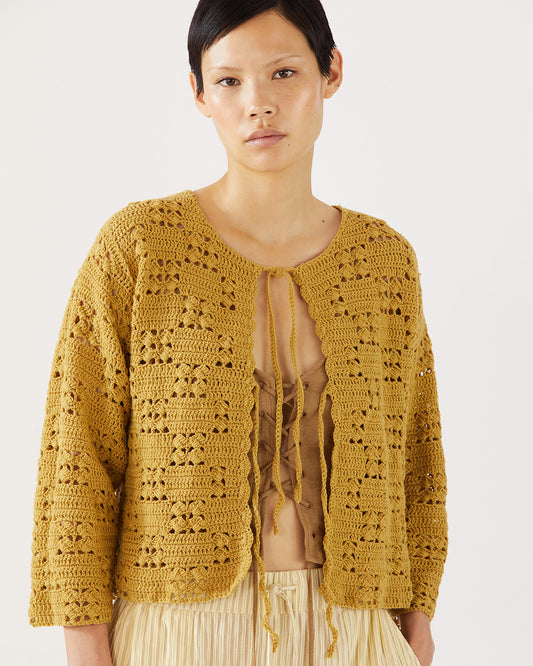 Caro Cardigan Organic Cotton Oriente