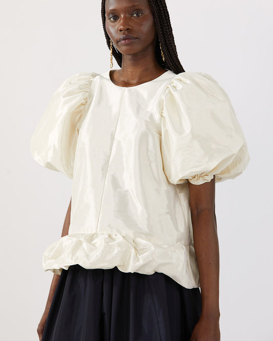 Alara Blouse Taffeta Cream