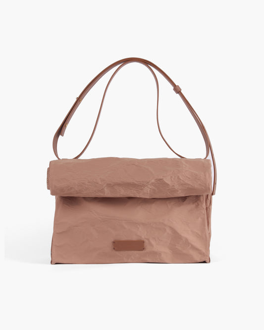 Fran Tote Crinkle Brown