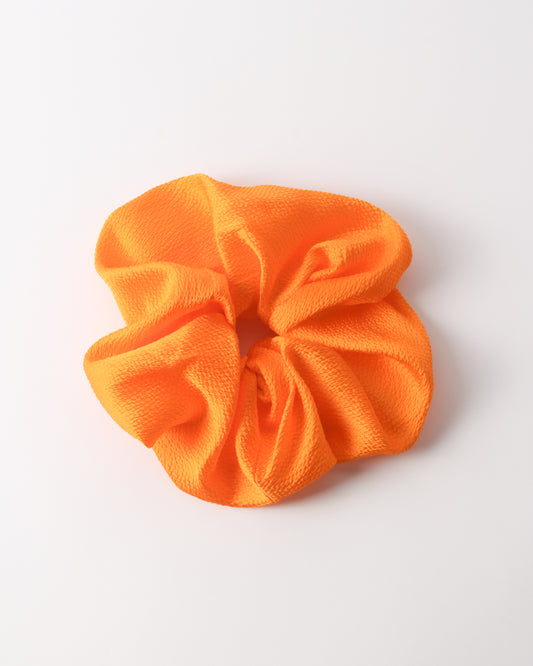 Scrunchie Silk Orange
