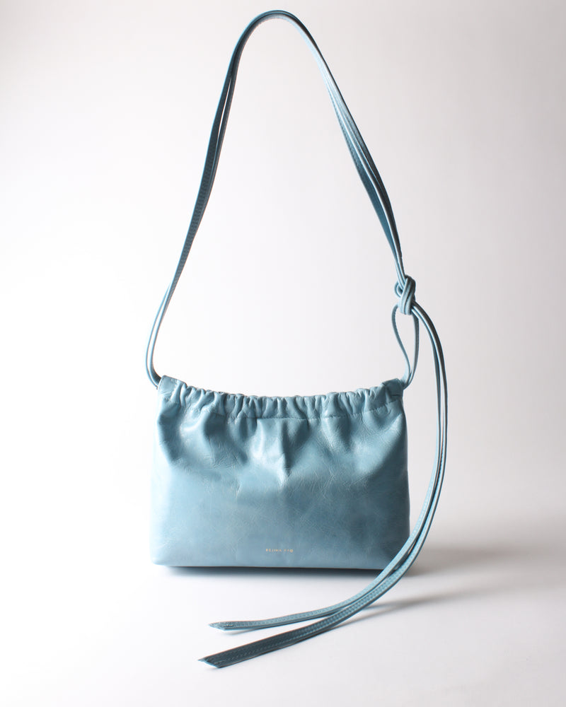 Camila Crossbody Tote Leather Sky
