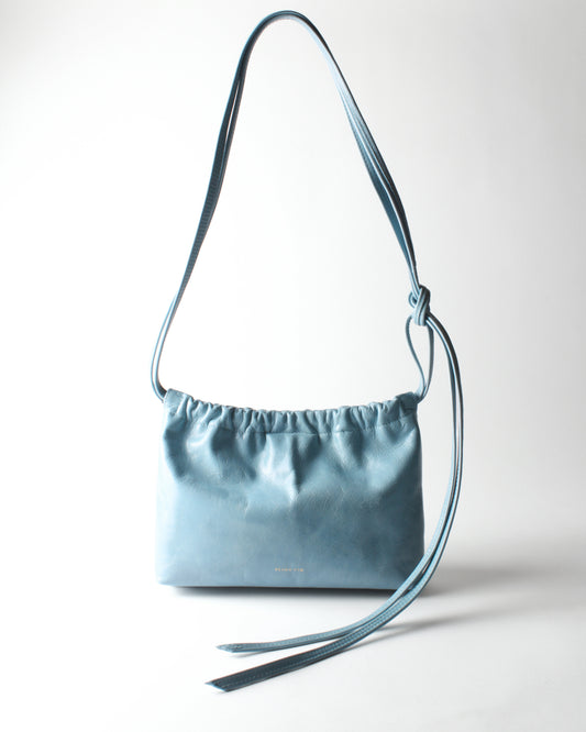 Camila Crossbody Tote Leather Sky
