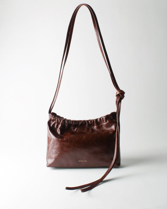 Camila Crossbody Tote Leather Pecan