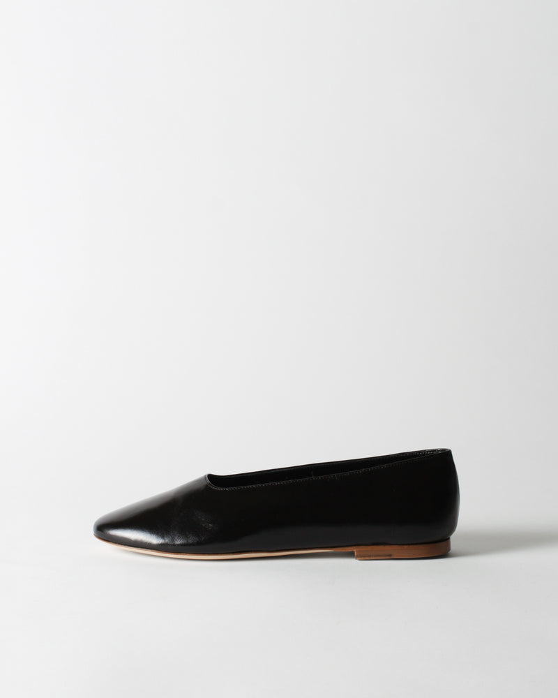 Soft Flat Leather Nero