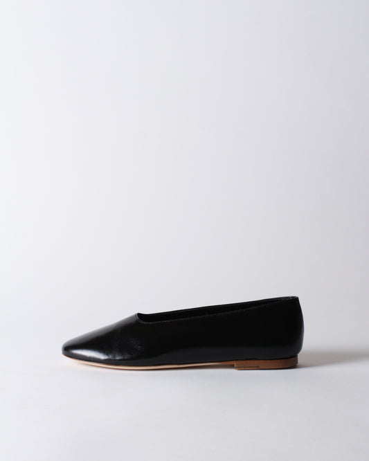Soft Flat Leather Nero