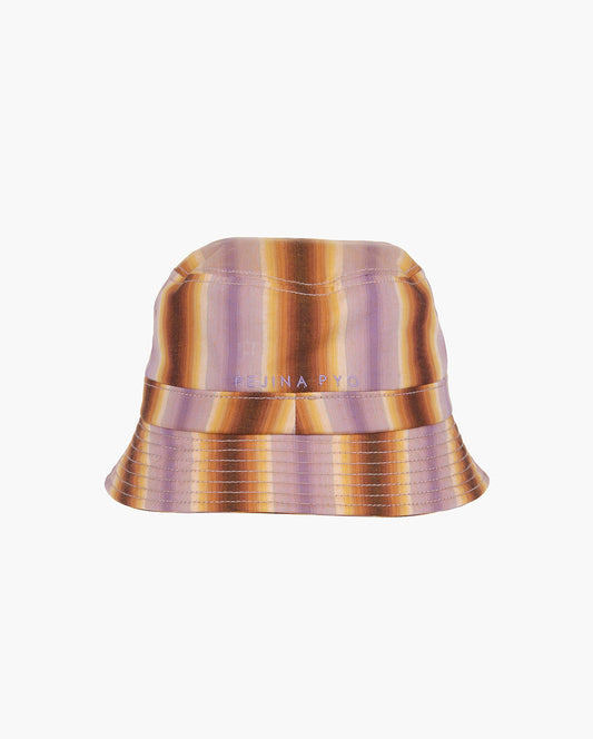 Toby Hat Stripe Purple