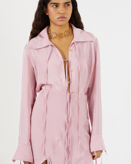 Joey Skirt Viscose Blend Pink