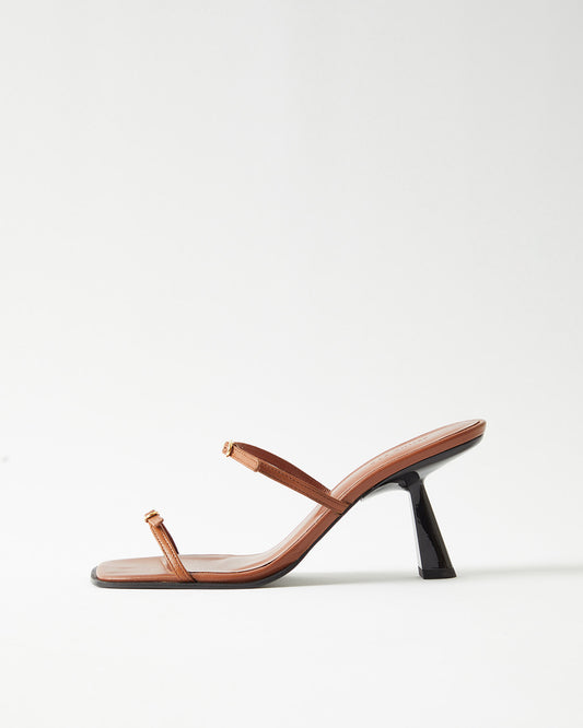 Avery Sandals Leather Nappa Tan