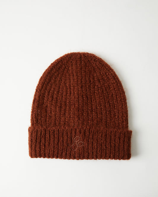 RP Beanie Alpaca Blend Brown