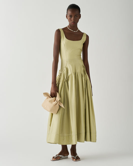 Erica Dress Viscose Blend Sage