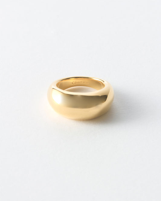 Dome Ring Gold Vermeil