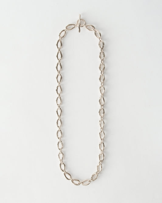 Munch x Rejina Pyo Molten Chain Necklace Silver Plated