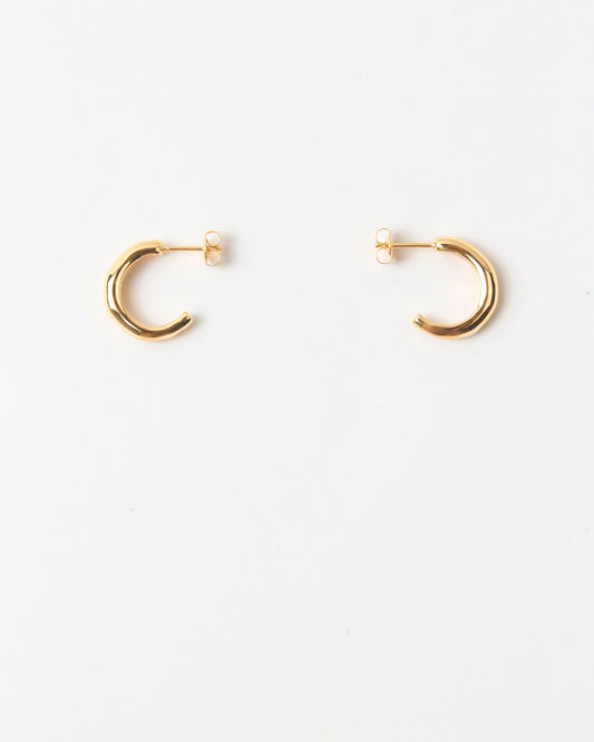 Small Hoops Gold Plated