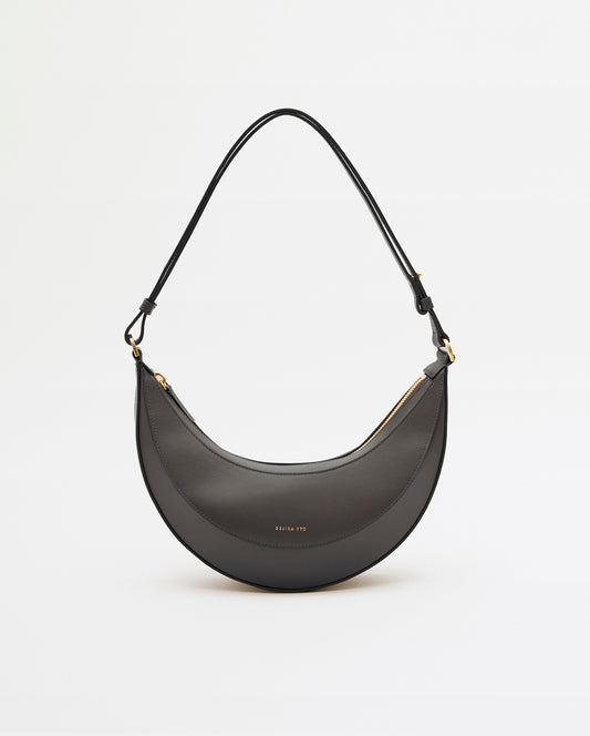 Banana Bag Leather Black